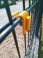 Halter für Zaun 5/6/5 (Doppelstegmattenzaun)