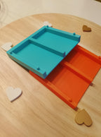 Praktische Aufbewahrung für Diamond Painting Schiffchen – stapelbar