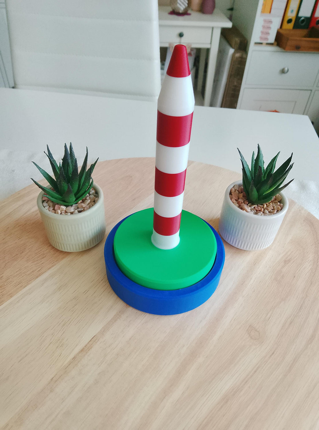 Wollabwickler Leuchtturm