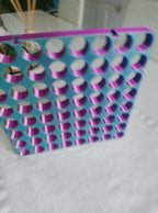 Jumbo Döschen-Regal für Diamond Painting – 3D-gedruckter Organizer mit 64 Fächern – Aufbewahrung ( inc. Verbinder )