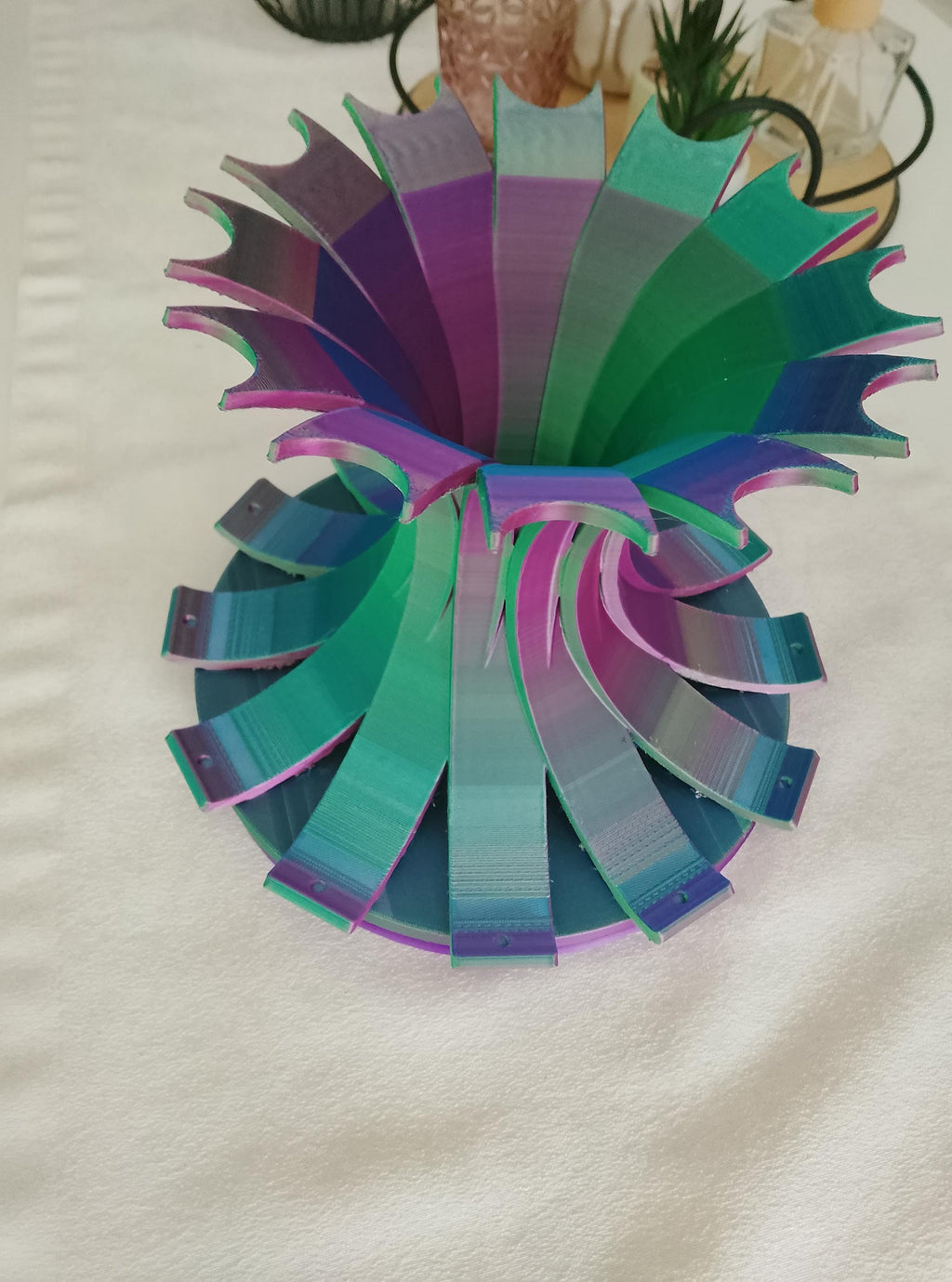 Diamond Painting Stiftehalter Rondell 3D gedruckt mit Kugellager | Drehbarer Organizer für Painting Stifte | Zubehör für Diamond Painter