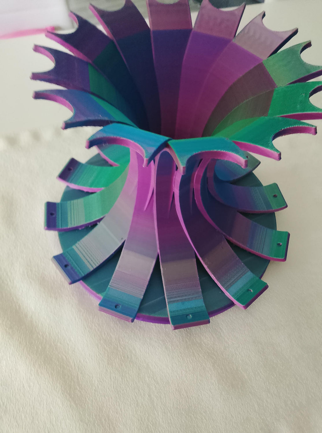 Diamond Painting Stiftehalter Rondell 3D gedruckt mit Kugellager | Drehbarer Organizer für Painting Stifte | Zubehör für Diamond Painter