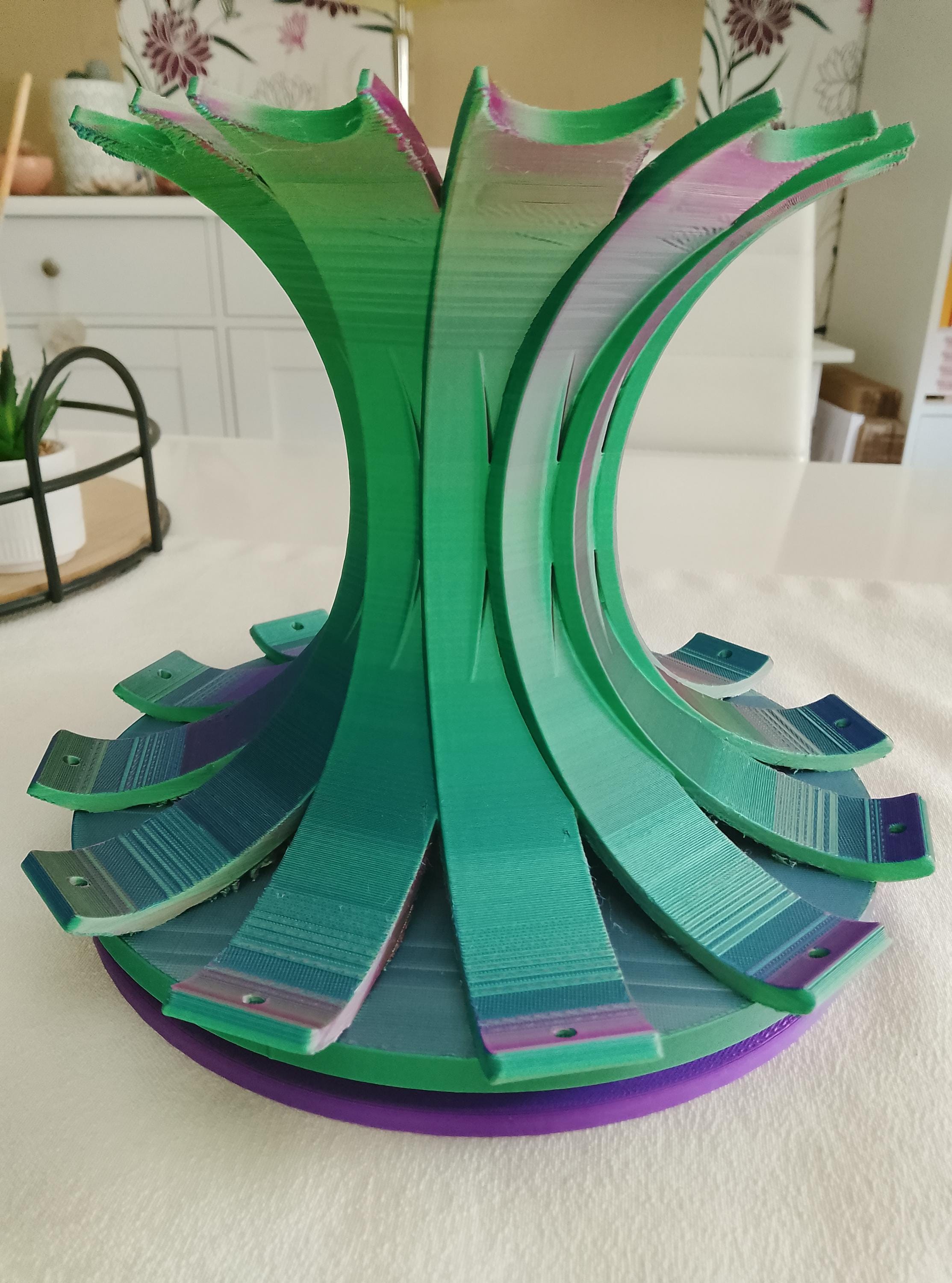 Diamond Painting Stiftehalter Rondell 3D gedruckt mit Kugellager | Drehbarer Organizer für Painting Stifte | Zubehör für Diamond Painter