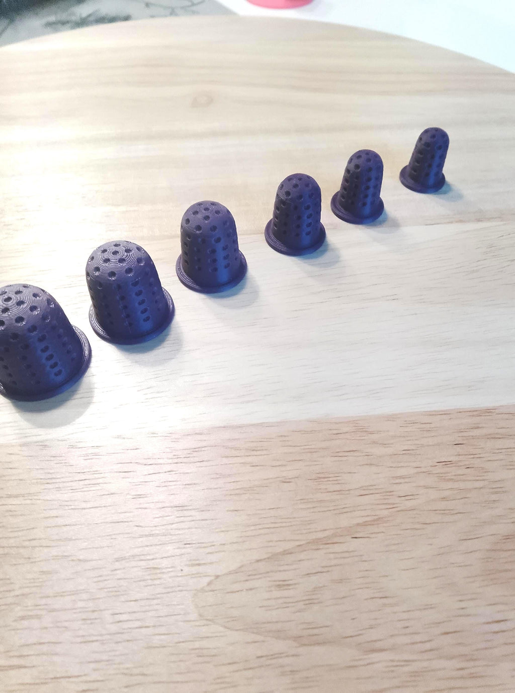 Fingerhüte 3D Druck (Set 6 Stück )
