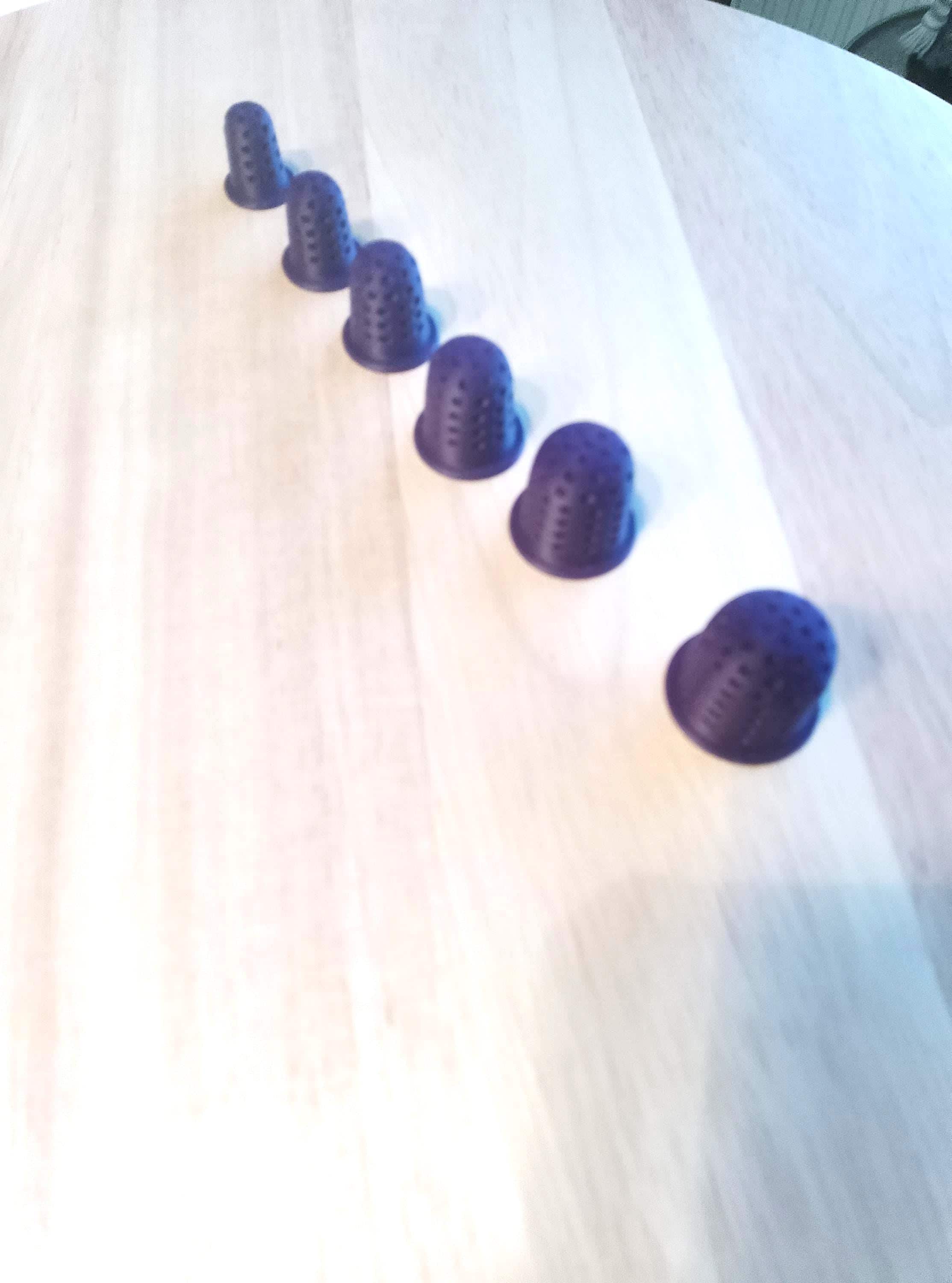 Fingerhüte 3D Druck (Set 6 Stück )