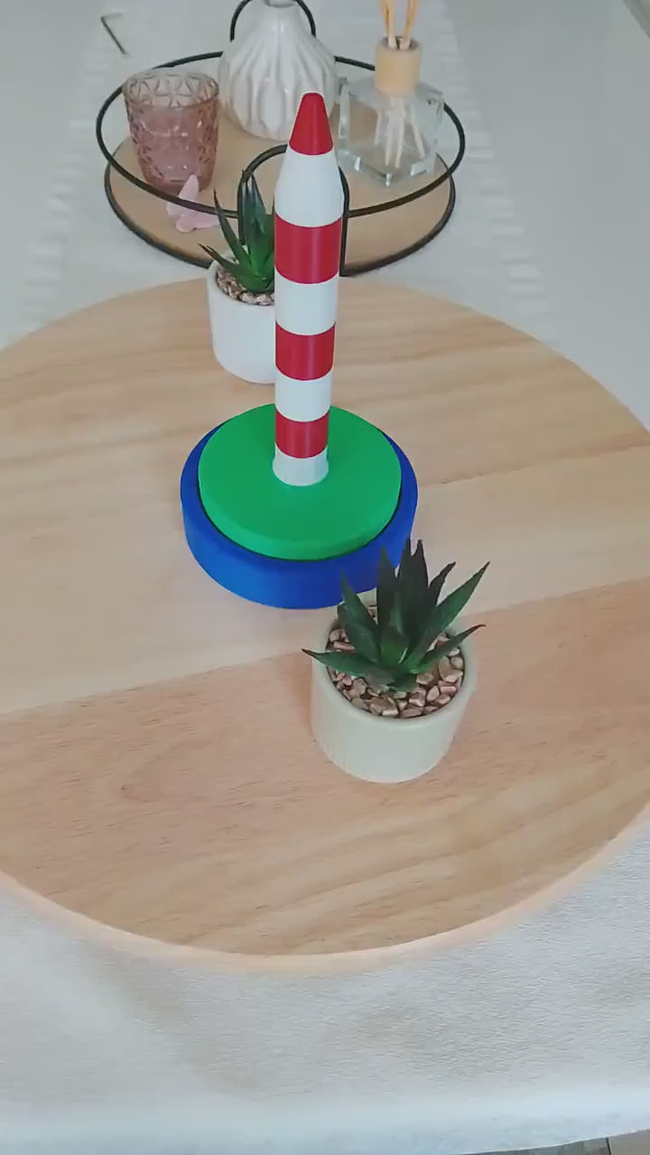 Wollabwickler Leuchtturm