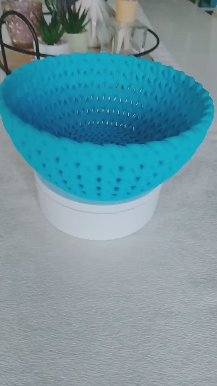 Große Garnschale Bowl in verschiedenen Durchmessern - 31 Farben zur Auswahl - Wollschale Garnschale Strickzubehör.