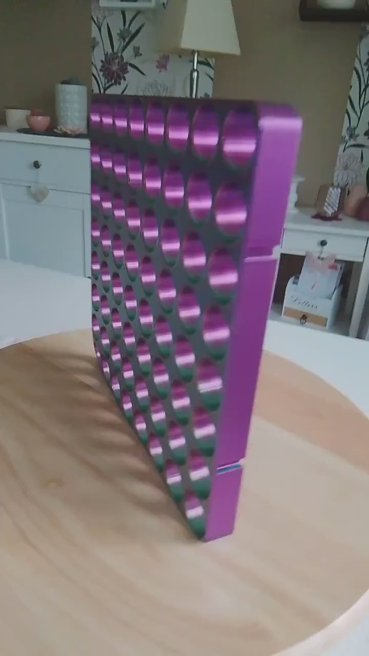 Jumbo Döschen-Regal für Diamond Painting – 3D-gedruckter Organizer mit 64 Fächern – Aufbewahrung     ( inc. Verbinder )