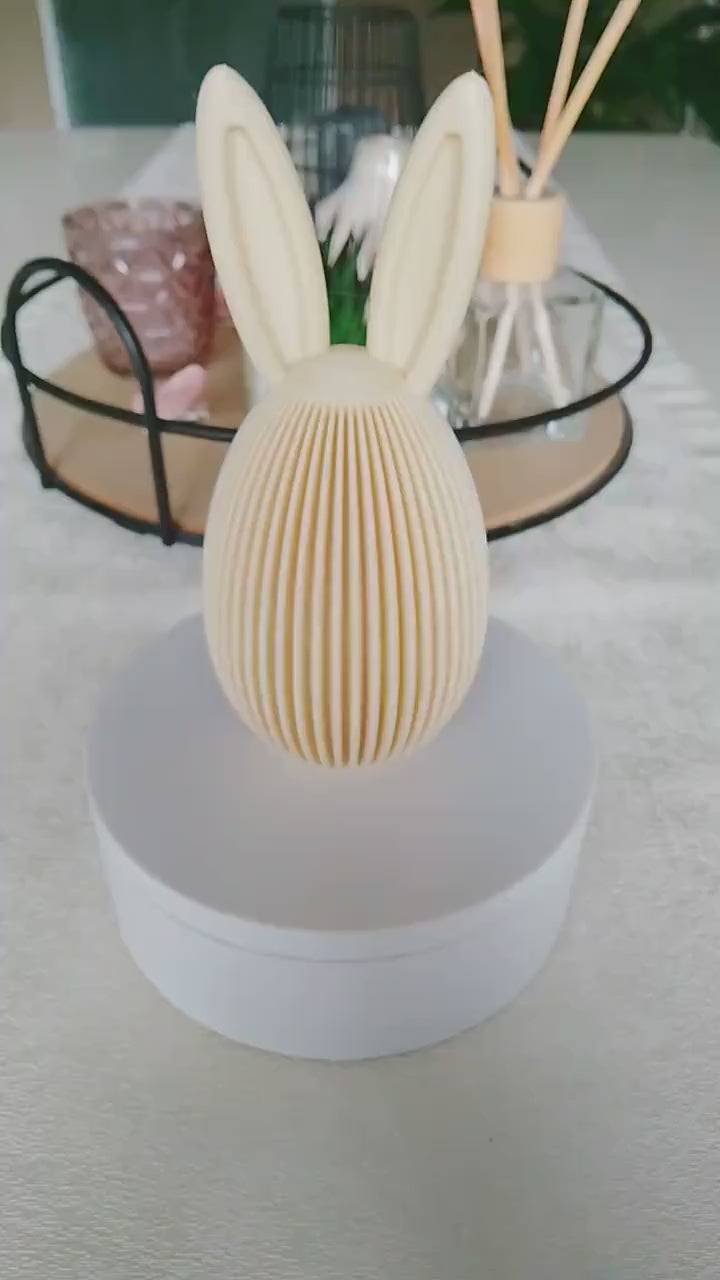 Deko Osterei mit Ohren 3D Druck