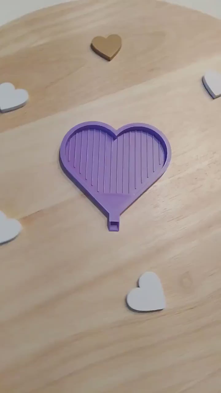 Schiffchen Diamond Painting Herz