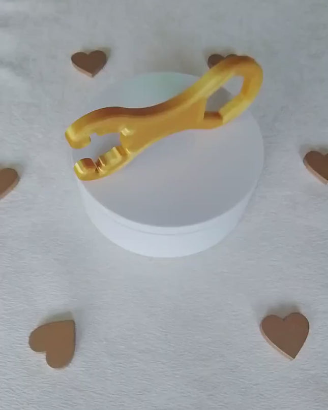 Gasflaschenschlüssel 3D Druck,Schlüssel für Gasflasche,Camping Zubehör,Propan,Butan Adapter Schlüssel Kunststoff